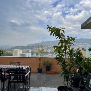 Rainy day on the Rooftop RUG